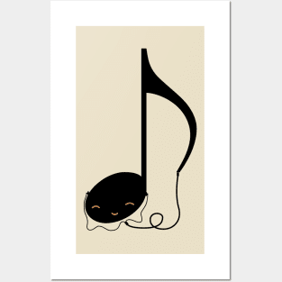 Play Repeat - Note hears her favorite song Posters and Art